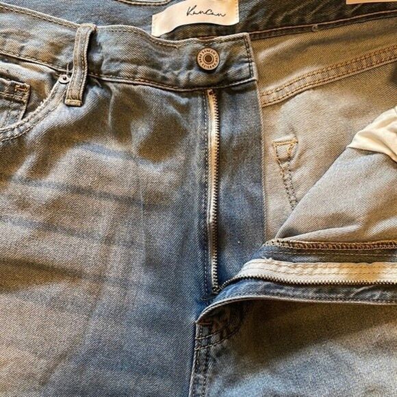 KanCan High Rise Mid City Jeans with Elastic Cuffs, size 15/31 - Picture 6 of 14